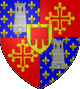 Blason des Comtes d'Auvergne et de Boulogne